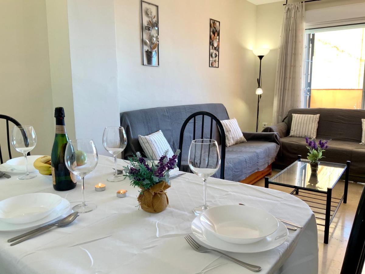 Apartamento De 2 Dormitorios, Gran Terraza, Vistas Al Mar Cerca Playa Carvajal Бенальмадена Экстерьер фото